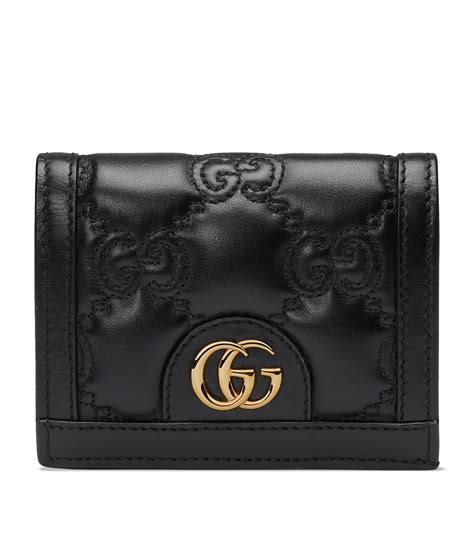 gucci leather gg wallet|gucci leather bifold wallet.